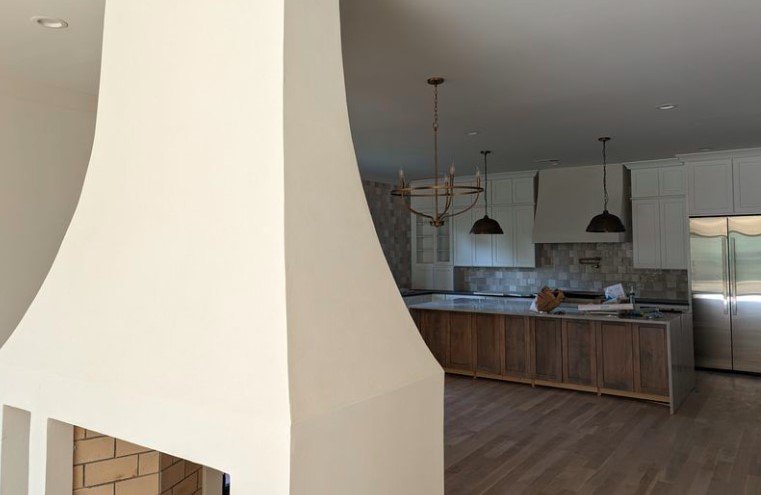  Interior Stucco Fireplace
