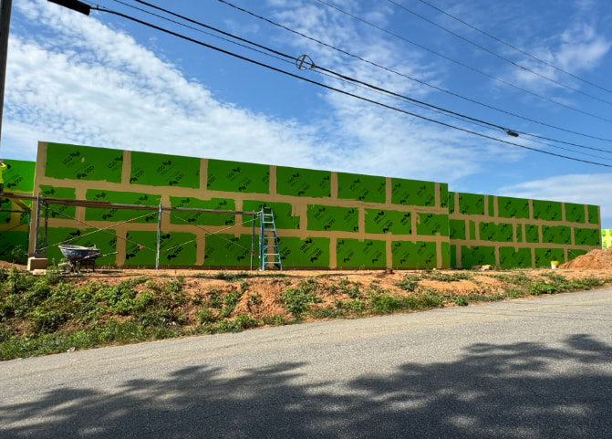 Weather Barrier Installation